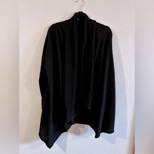 Black Cardigan style Sweater. 2X